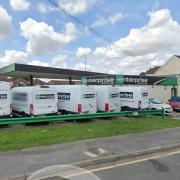 Enterprise Rent-A-Car, in Harold Wood, has applied for illuminated signs