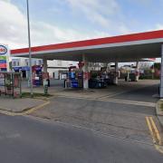 The burglary was reported at an Esso petrol station in Rainham