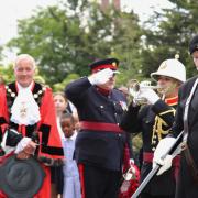 The ceremony in honour of the 80th anniversary took place in Romford