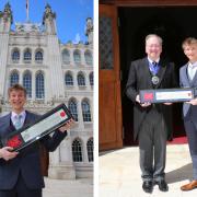Miles Hayward was awarded the Freedom of The City of London at a ceremony on June 17