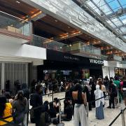 Wingstop has opened its largest sites at Westfield Stratford City - with long opening day queues