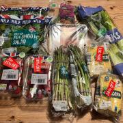 Aldi's Too Good To Go bag had an eclectic mix of items