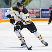 Andrew Shewfelt in action for Dalhousie Tigers Image: Trevor MacMillan/Dal Tigers