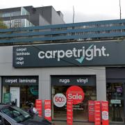 A Carpetright in Camden - as jobs across the UK are at risk