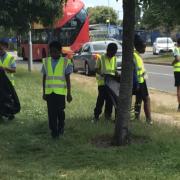 Young 'eco warriors' on litter patrol in Barking