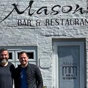 Masons' owner of 25 years Matthew Mason and general manager Jay Ashmore