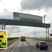 A 24-year-old woman and two men, aged 19 and 36, died in a crash on the A13 in Wennington