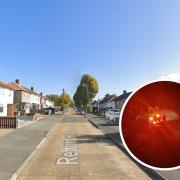 Two men were found injured after a double stabbing in Retford Road