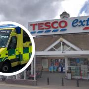 A pensioner, 70, was found with a head injury near Tesco Extra in Rainham