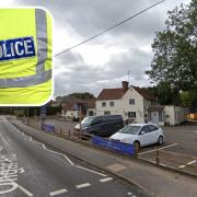 The alleged theft happened near the Blue Crown pub in Ongar Road