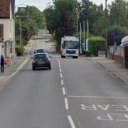 The cycleway will run along London Road