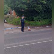 A police cordon was put in place in Ingrave Road on Thursday (September 12)