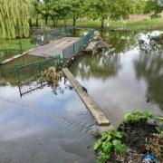 Havering Council is investigating to 'decide if more work is needed' near the River Ravensbourne at Harrow Lodge Park