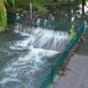 The area has been flooded since September 23