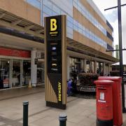 A CGI of the new welcome totem at The Brewery Romford