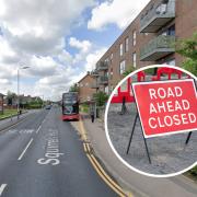 Squirrels Heath Lane is one of the roads affected by closure this week