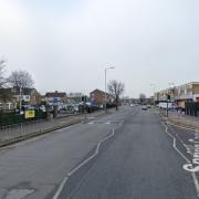 Emergency services were called to London Road