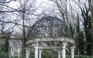 The Gas Light and Coke Company rotunda and plaque in Bromley-by-Bow was one of the war memorials to be Grade-II listed