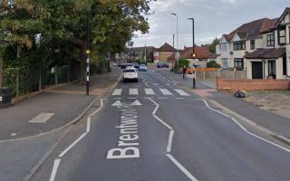 Zebra crossing outside The Frances Bardsley Academy for Girls