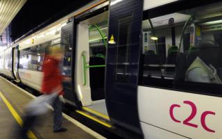 c2c said its trains will not stop at West Ham station during the strike days