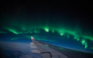 Omega Breaks offers a unique Northern Lights flight experience