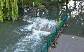 The area has been flooded since September 23