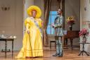 Sharon D Clarke and Ncuti Gatwa as Lady Bracknell and Algernon Moncrieff in The Importance of Being Earnest.