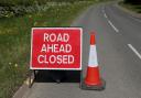 Road closed on M11