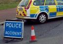 Police were called to the A12 after a crash