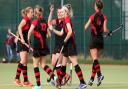 Havering Ladies celebrate a goal