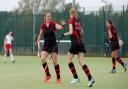 Havering HC ladies celebrate a goal