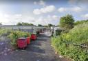 The existing caravan site in Eastbrookend Country Park