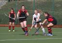 Havering 3s (black) take on Havering 4s (white) at Campion. Image: Gavin Ellis/TGS Photo