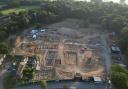 Aerial photos at the former Havering College site