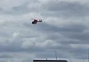 London's Air Ambulance was spotted in Rainham