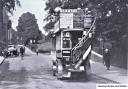 The no. 26 at Black’s Bridge, Main Road, around 1921-1924