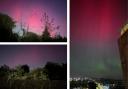 The Northern Lights were seen in Romford