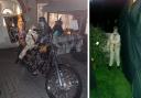 The Halloween maze in Collier Row is complete with spooky props and real life 