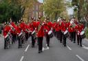 Brentwood Imperial Youth Band leads the Remembrance parade