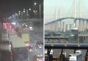 There's a crash at the Dartford Crossing