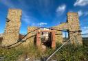 Ruins of a five-bedroom house are listed on Zoopla for £1 million