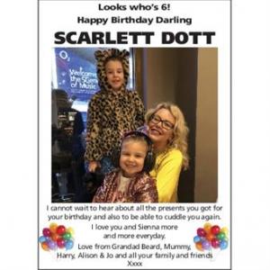 happy birthday SCARLETT