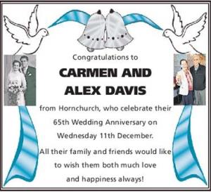 Carmen and Alex Davis