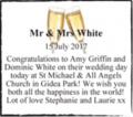 Mr & Mrs White