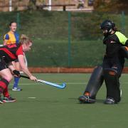 Action from the derby between Havering seconds and Upminster fourths at Campion School. Image: Gavin Ellis/TGS Photo