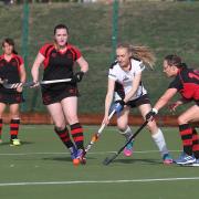 Havering 3s (black) take on Havering 4s (white) at Campion. Image: Gavin Ellis/TGS Photo