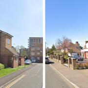 Romford's least and most expensive streets have been revealed in a study of HM Land Registry data