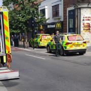 A man died near Romford Station on Sunday (August 18)