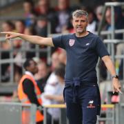 Dagenham & Redbridge boss Ben Strevens Image: Gavin Ellis/TGS Photo