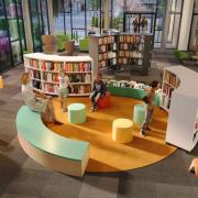 A design for the inside of the new library